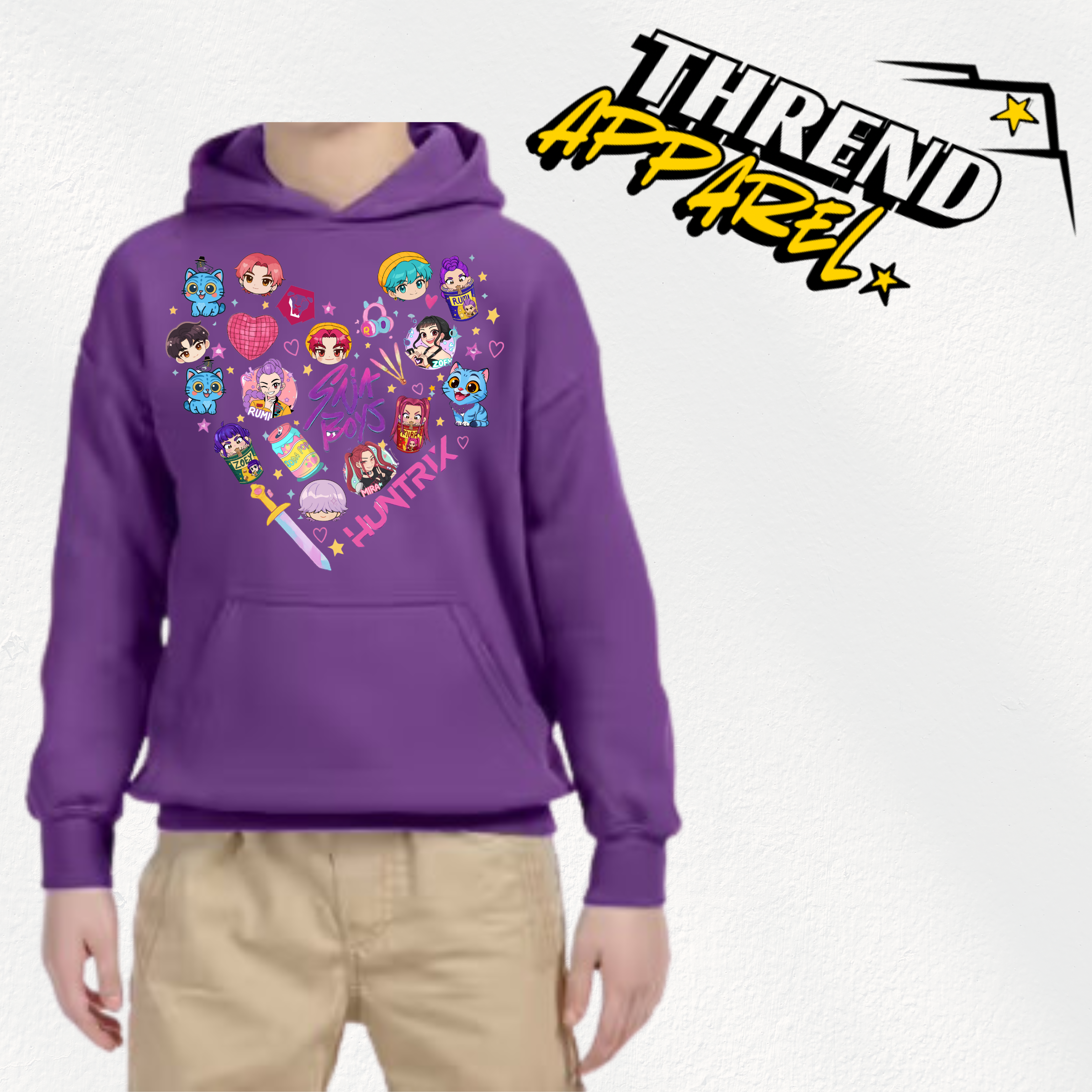 KPOP Demon Hunters Hoodie